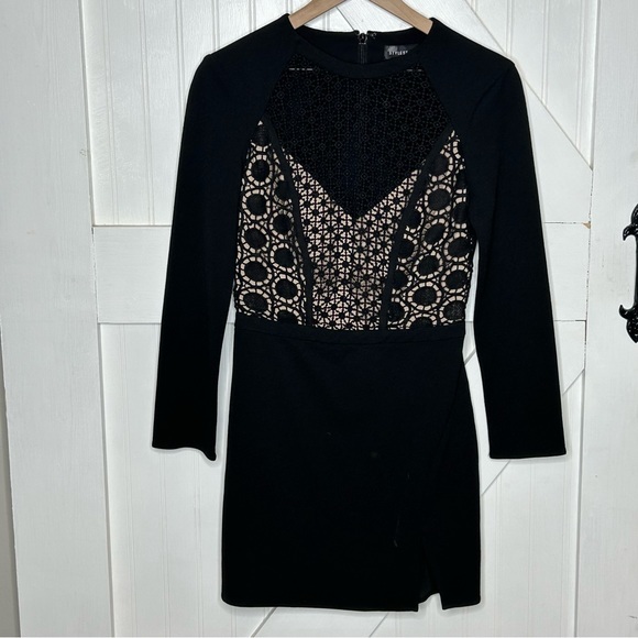 Stylestalker Black Sana Mini Dress Size Small - Picture 10 of 12